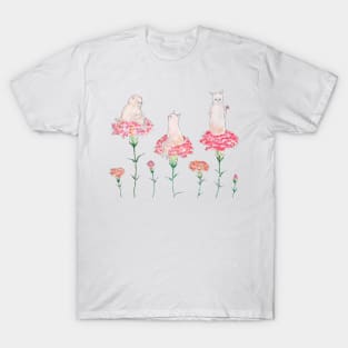 Flower Kittens T-Shirt